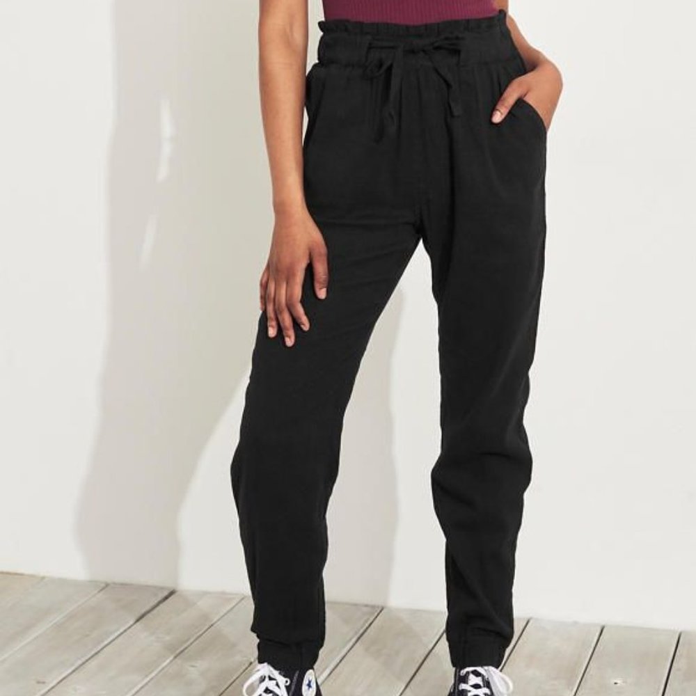 Hollister Linen Blend Joggers